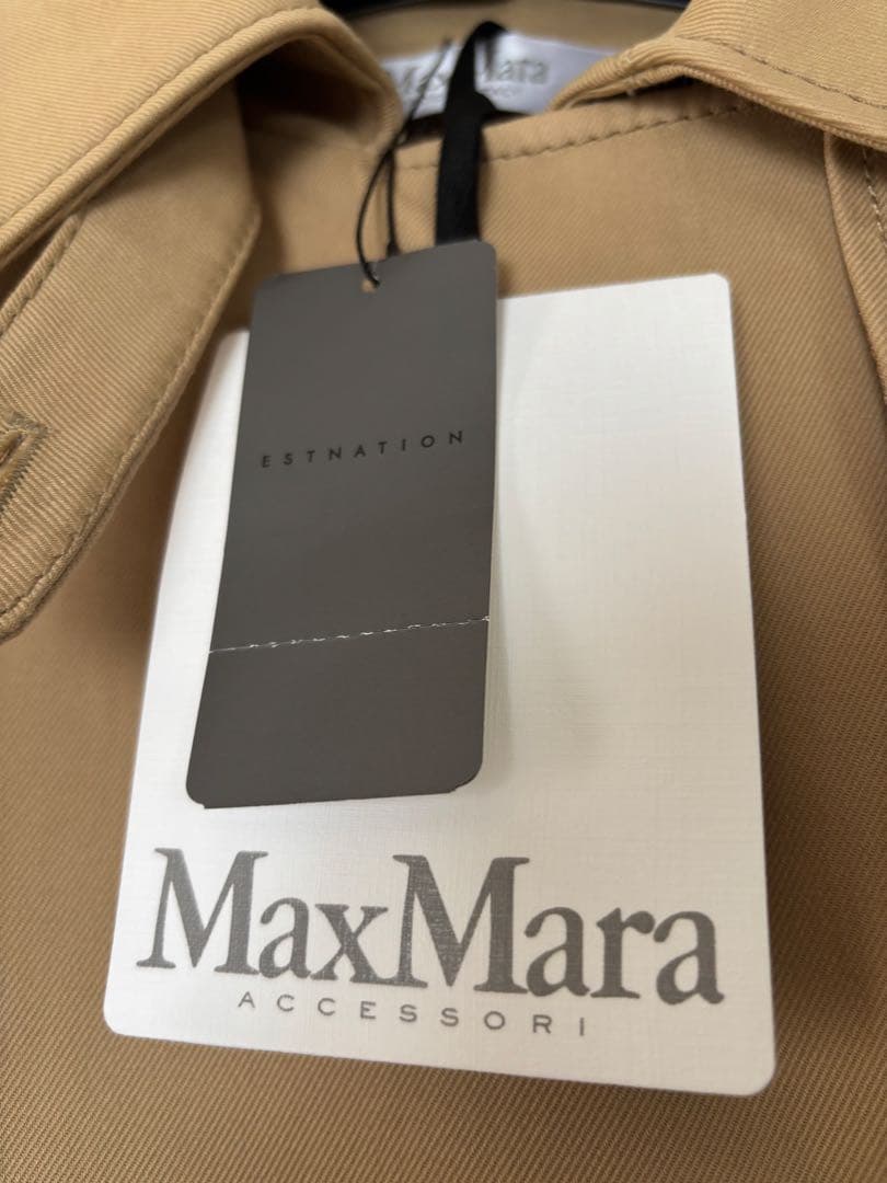 Max Mara PERNICE コットンケープ　ポンチョ　S タグ付き 新品