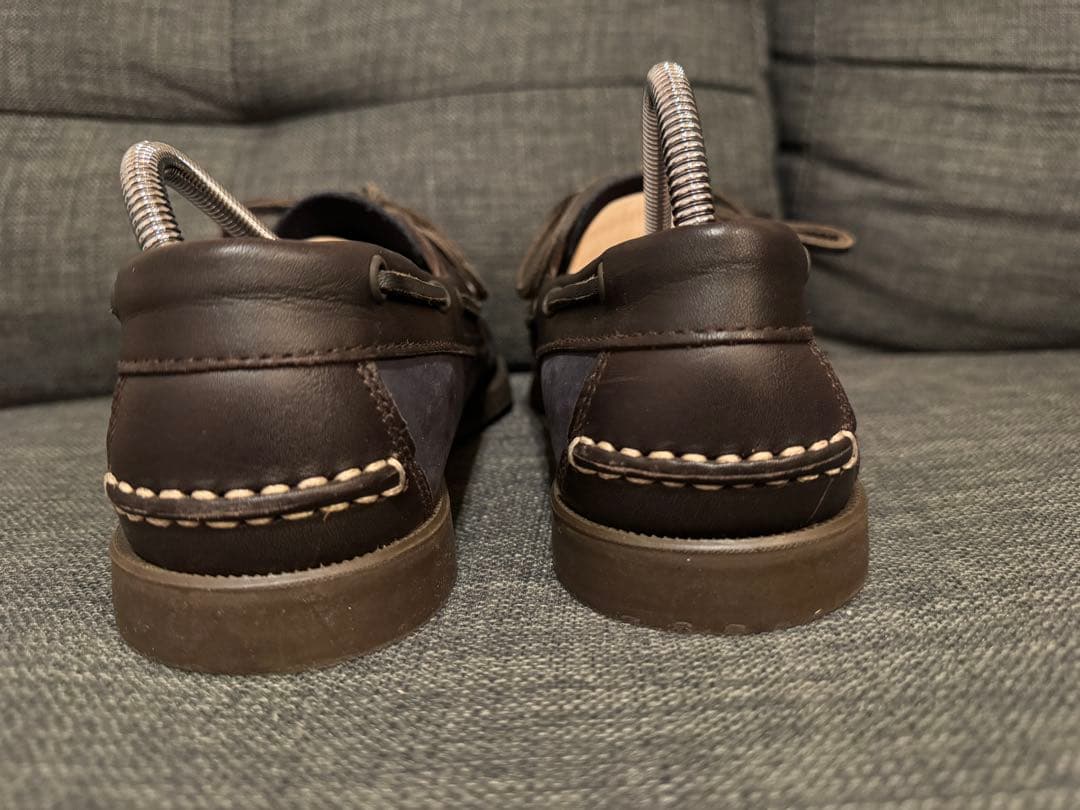 Paraboots ネイビー デッキシューズ 5h