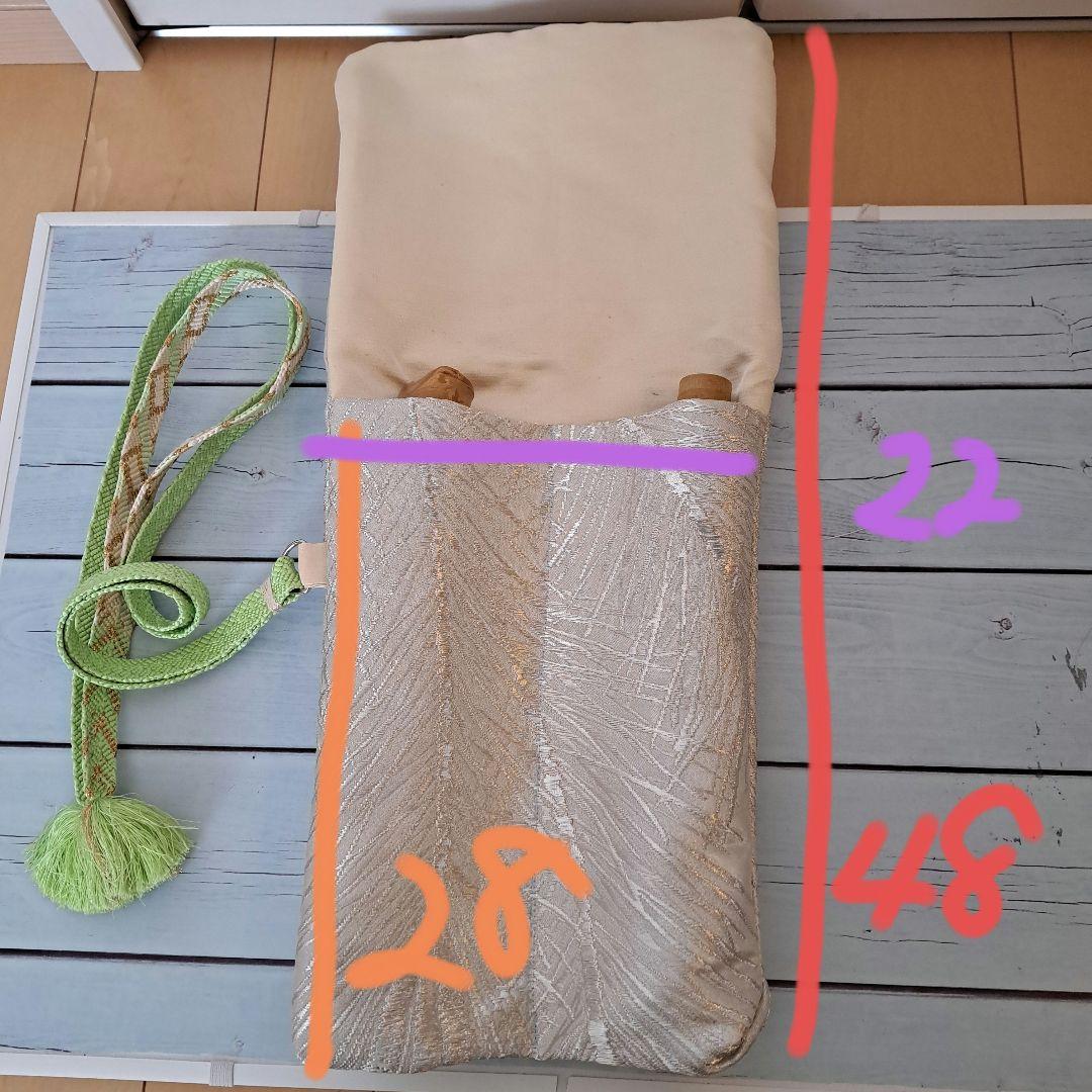 【専用商品】8寸用　尺八袋　尺八ケース　二分割　河合美術織物