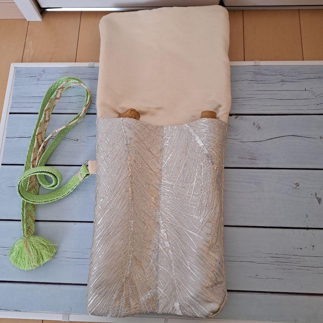 【専用商品】8寸用　尺八袋　尺八ケース　二分割　河合美術織物