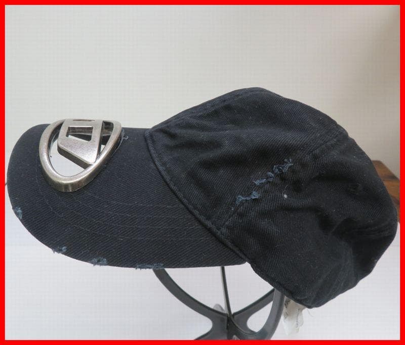 DIESEL ディーゼル キャップ 帽子中古mマ-857