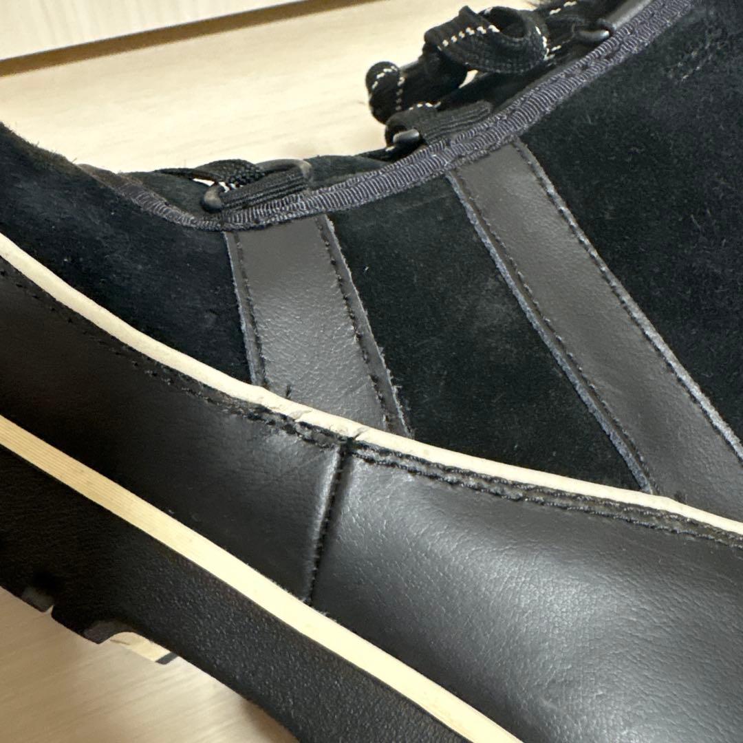 美品　SOREL ファー付きブラック　ティボリ　スノーブーツ