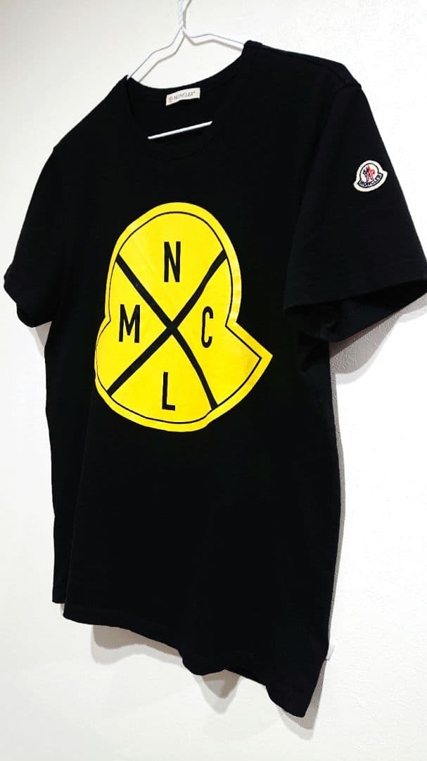 マロン　MONCLER モンクレール Tシャツ メンズ Sサイズ ブラック