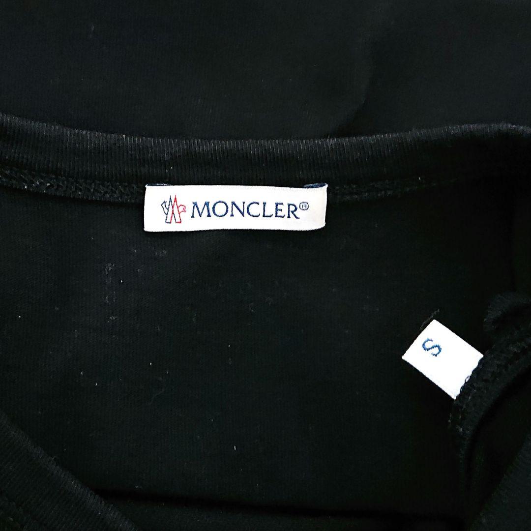 マロン　MONCLER モンクレール Tシャツ メンズ Sサイズ ブラック