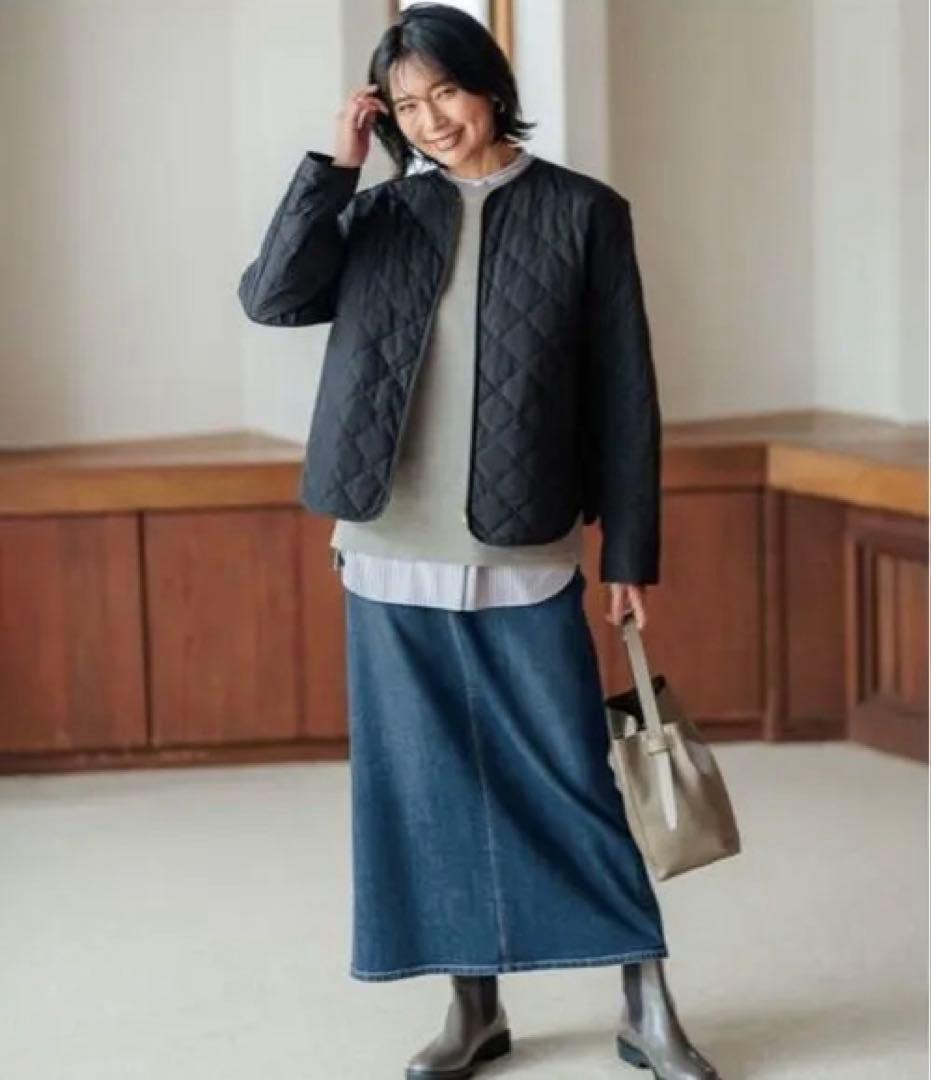 美品⭐︎23区 オンワード樫山 2wayモッズコート 黒 44(LL.XXL)