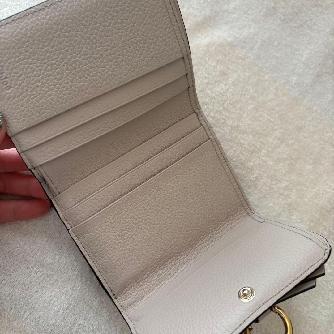 Chloé クロエ ALPHABET スモールトリフォールドウォレット