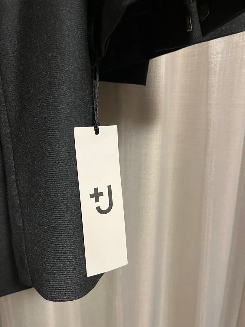 【新品未使用】+J ダークグレー スーツ Sサイズ ジャケット・パンツセット
