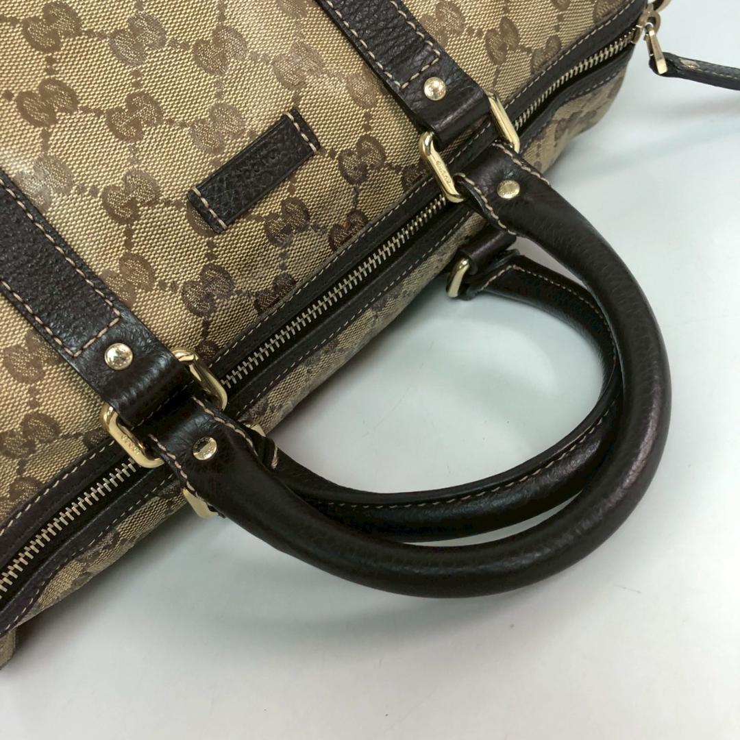 GUCCI グッチ GGコーティングキャンバス ハンドバッグ レディース
