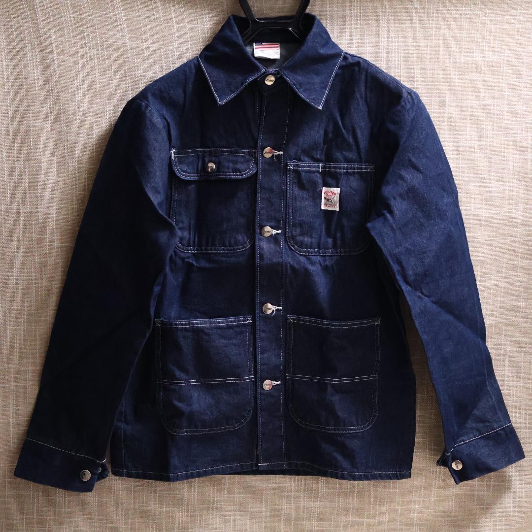 超貴重品 ポインター コーンデニム使用 カバーオール US-S日本Mサイズ