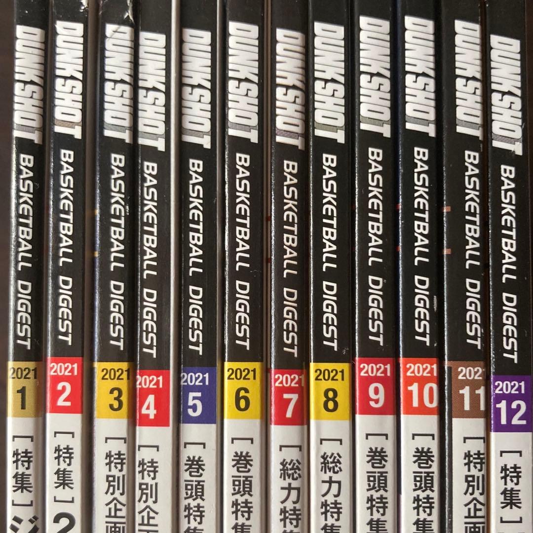DUNK SHOOT  2021年1〜12月号