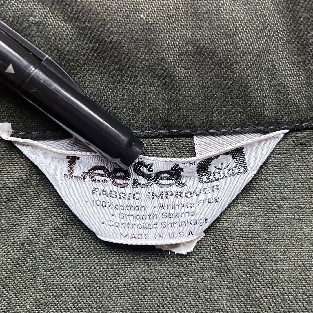 【70s〜80s】USA製LeeSet ワークジャケット　カバーオール　希少