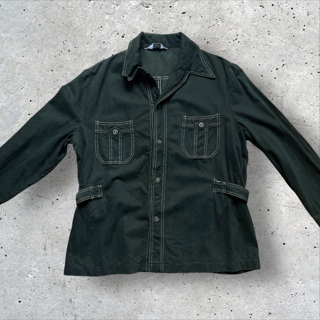 【70s〜80s】USA製LeeSet ワークジャケット　カバーオール　希少