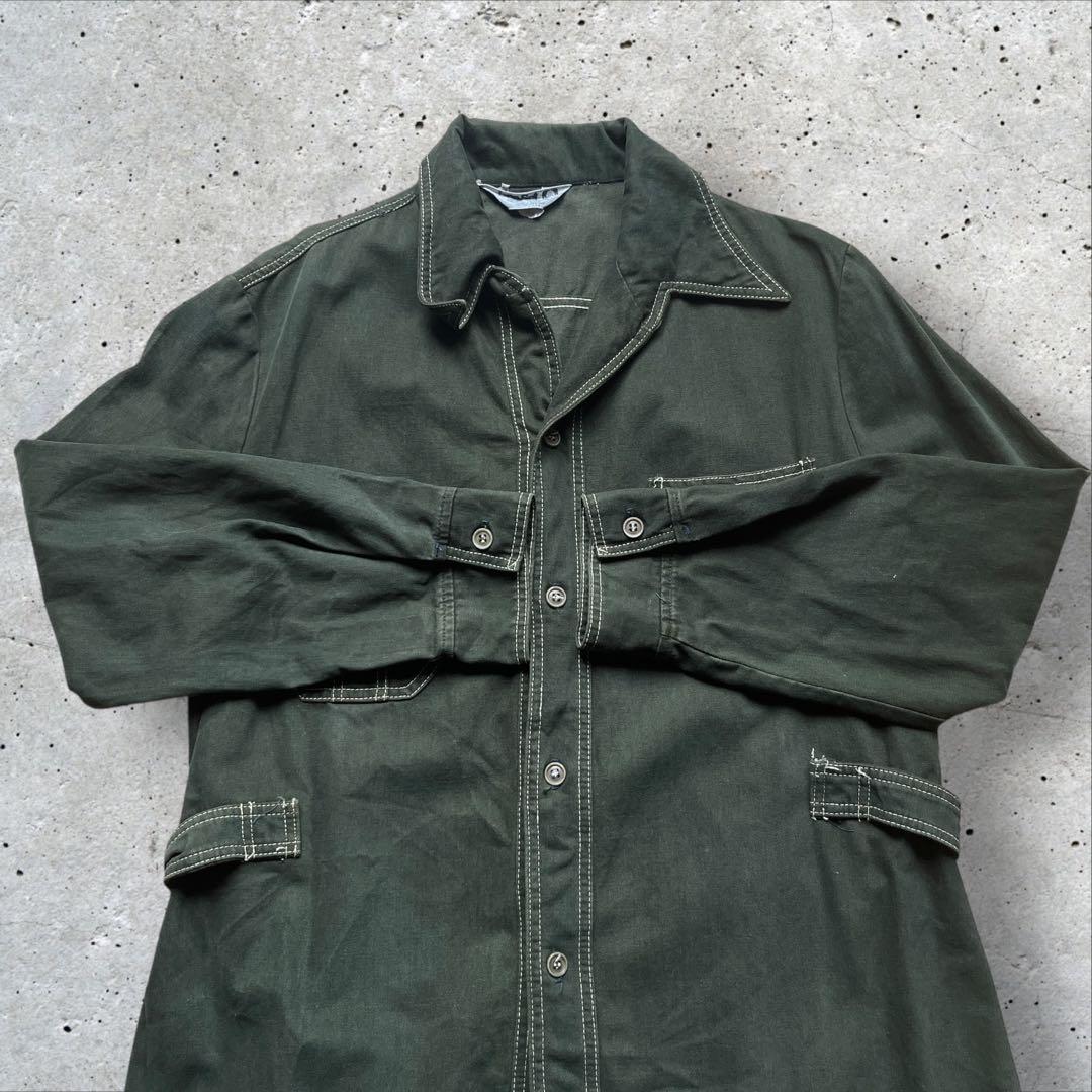 【70s〜80s】USA製LeeSet ワークジャケット　カバーオール　希少
