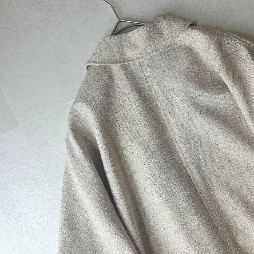 美品✨ アダムエロペ ドルマンシャツジャケット リネンライク