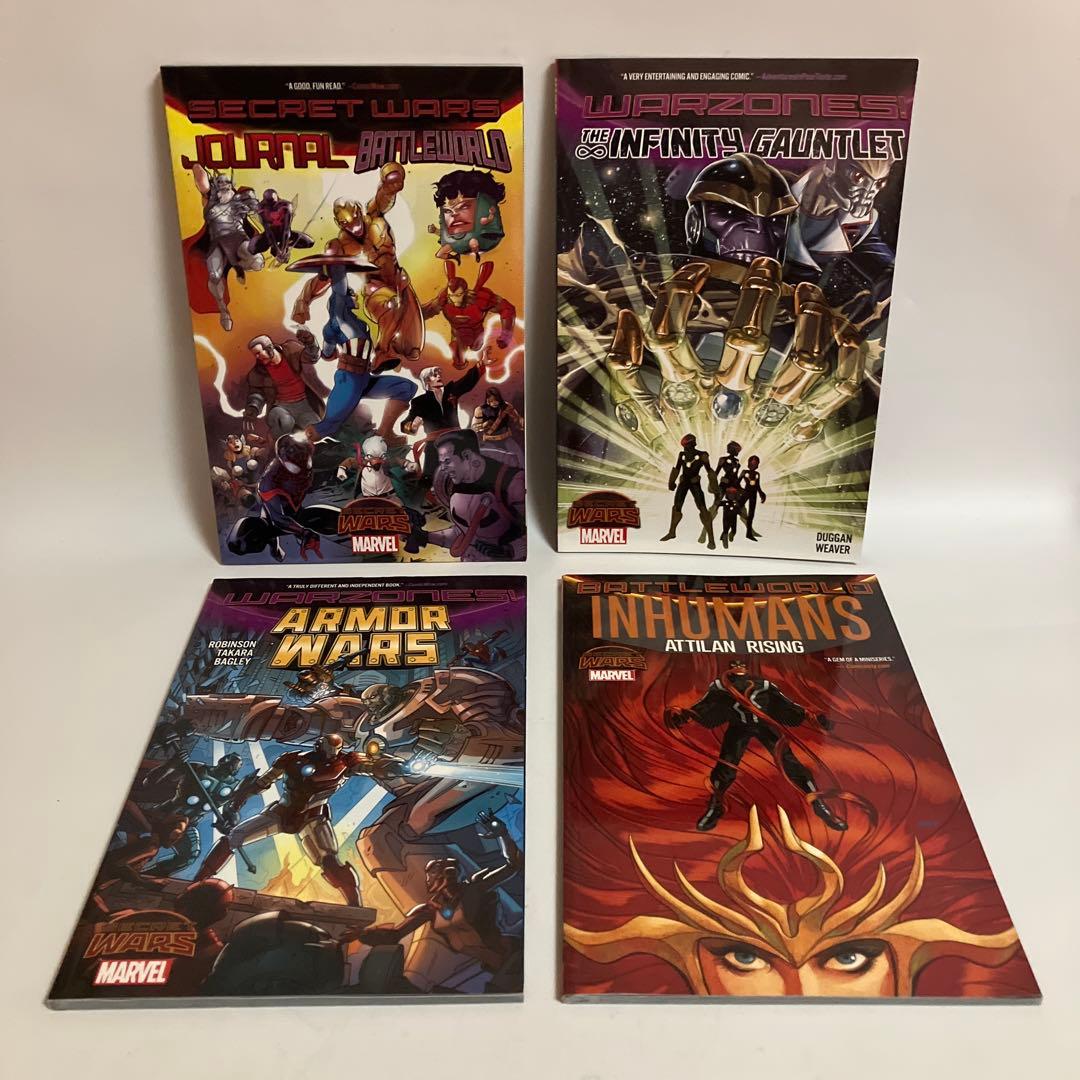 SECRET WARS 関連20冊セット 英語版