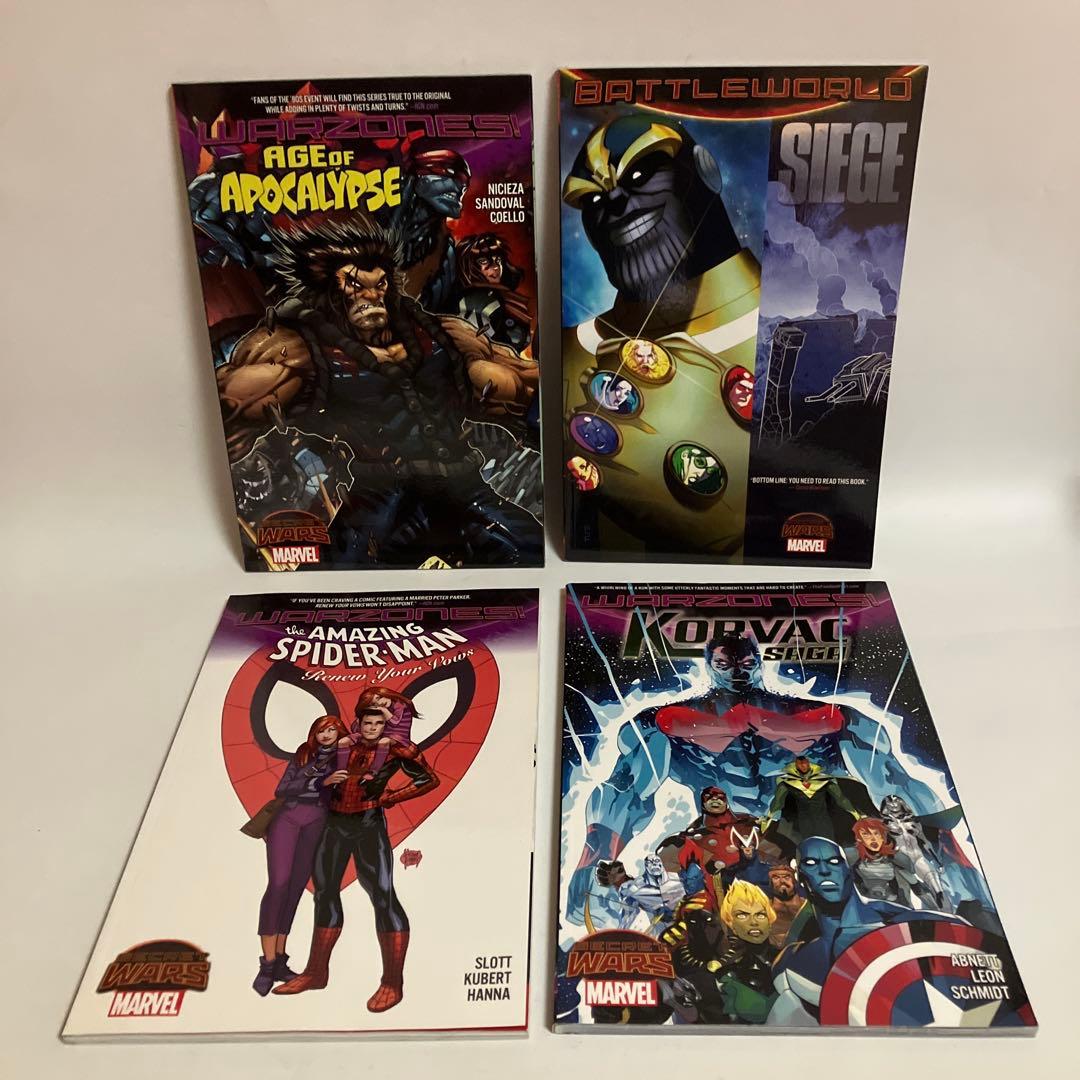 SECRET WARS 関連20冊セット 英語版