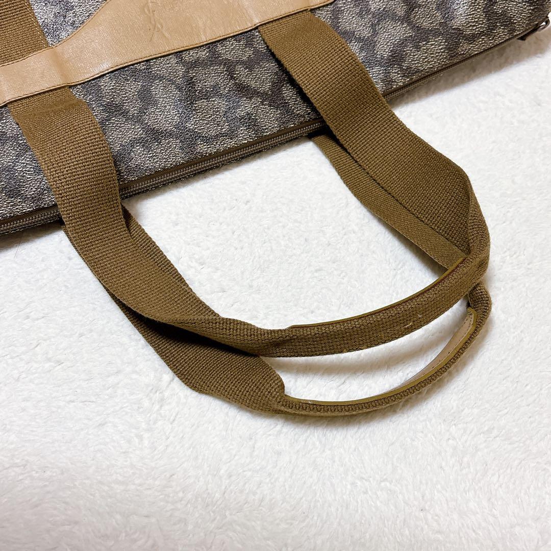 イヴ・サンローラン YSL ロゴ ボストンバッグ ジラフ　クラッチバック　セット