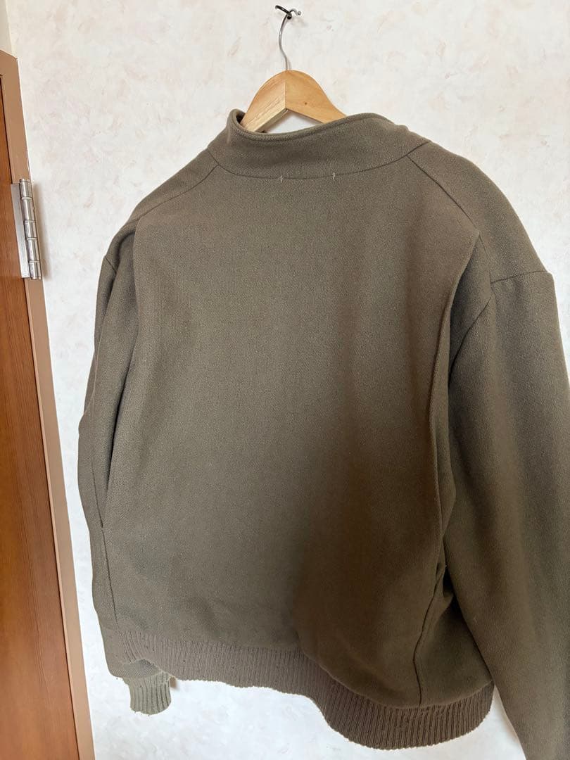 ウールリッチ　正規品　ウールジャケット　ベージュ　ジップアップ　ヴィンテージ