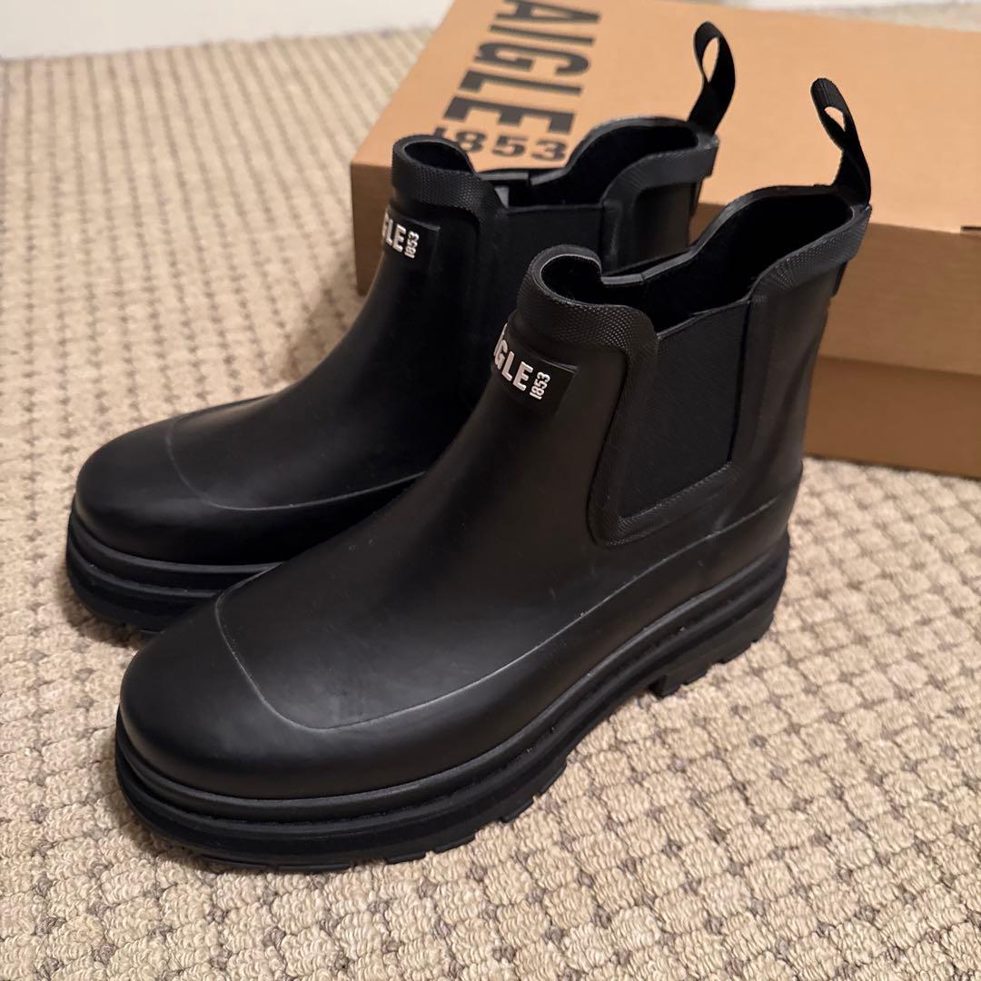 AIGLE 1853 ブラック長靴