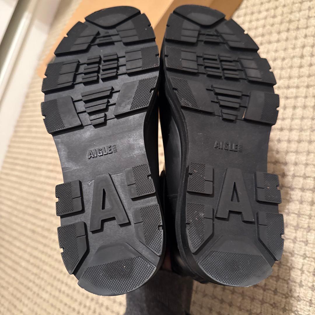 AIGLE 1853 ブラック長靴