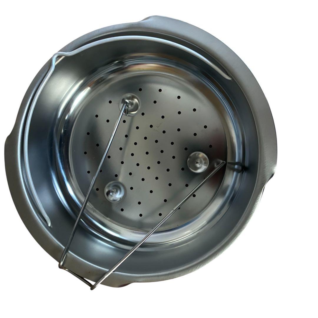【美品】T-fal クリプソ 6L 圧力鍋 蒸しカゴ付き ティファール
