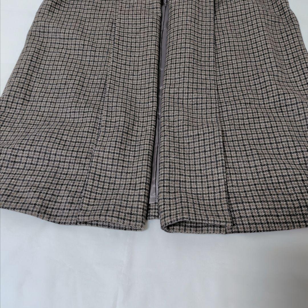 未使用 yuni ガンクラブ ウール ショールカラー コート ガウン ユニ 新品