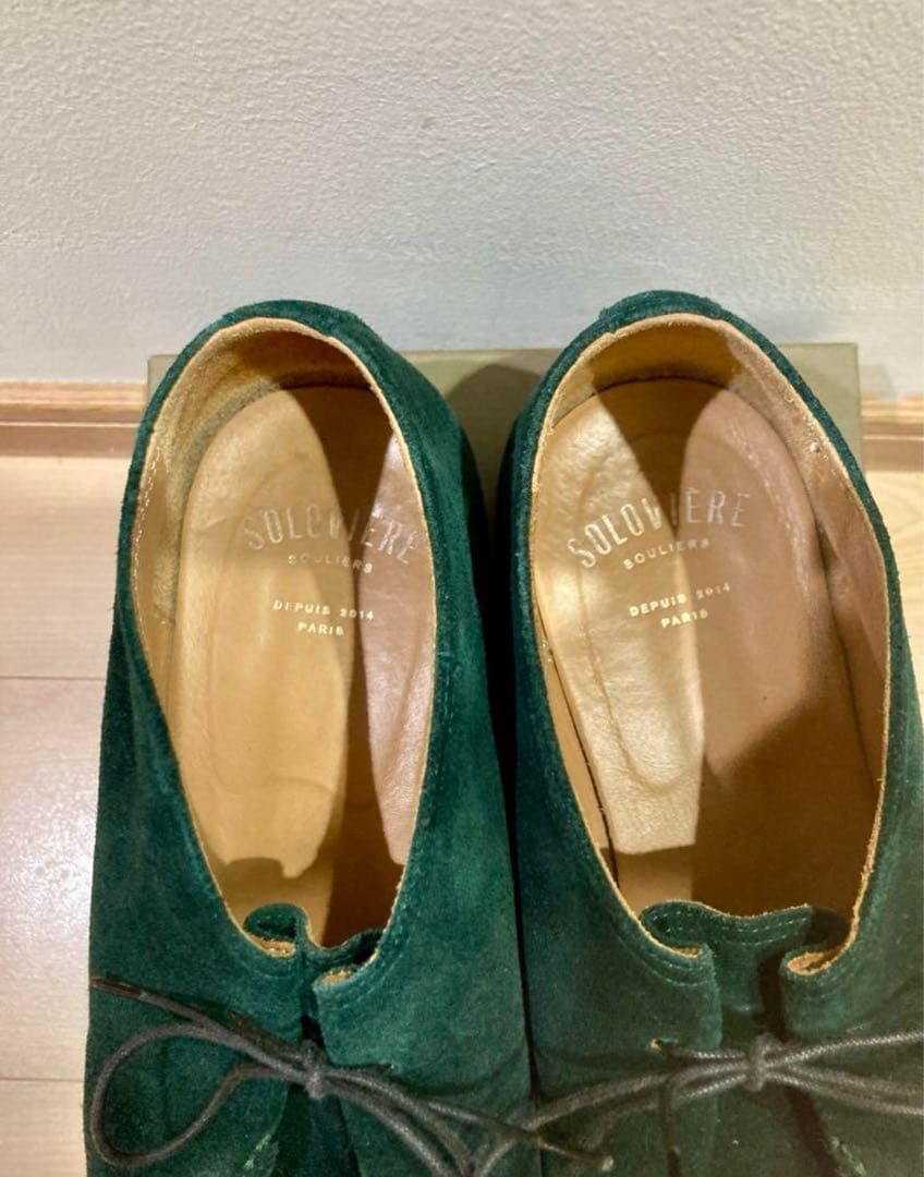 靴 SOLOVIERE NICO SUEDE PINO