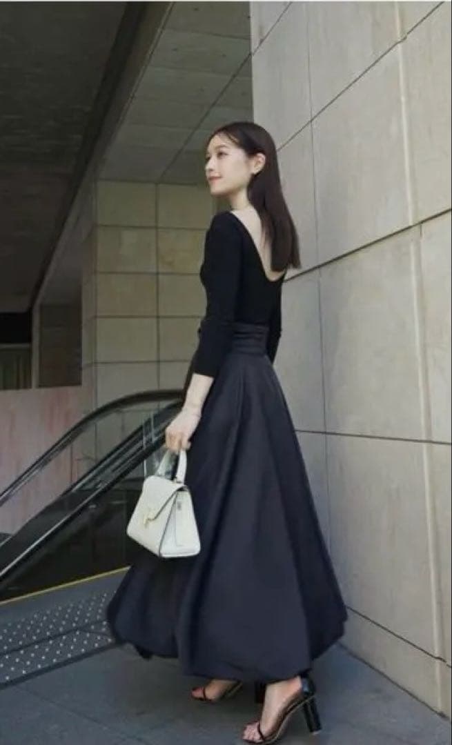 Waist Drape Balloon skirt Mサイズ