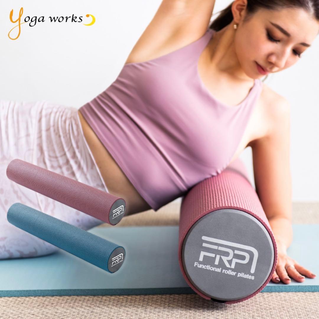 【砂時計様】 yoga works ピラティスローラー グリッポン ミッドナイト