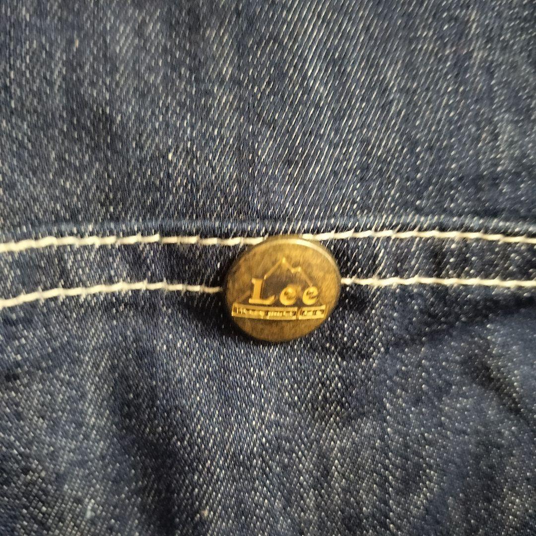 【Lee】デニムカバーオール LB0239 ノーカラージャケット　インディゴ　M