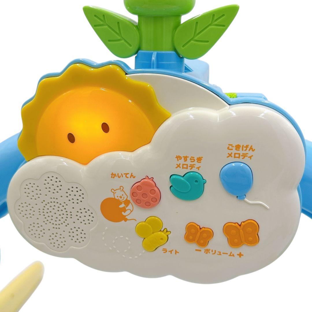 【極美品】くまのプーさん えらべる回転6way ジムにへんしんメリー プーメリー