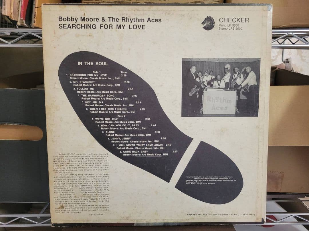 洋楽 Bobby Moore & The Rhythm Aces