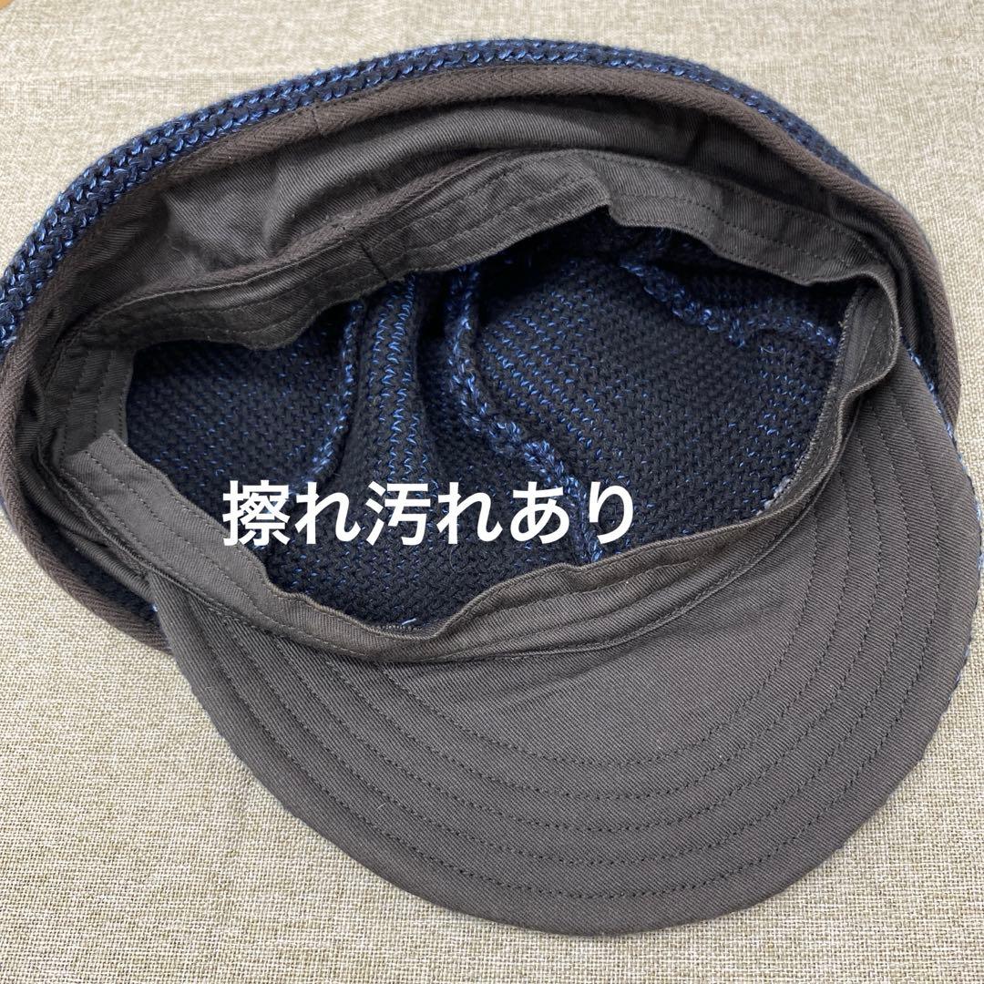 N753＊ ダブルアールエル ラルフローレン ニットキャップ ニット帽 56cm