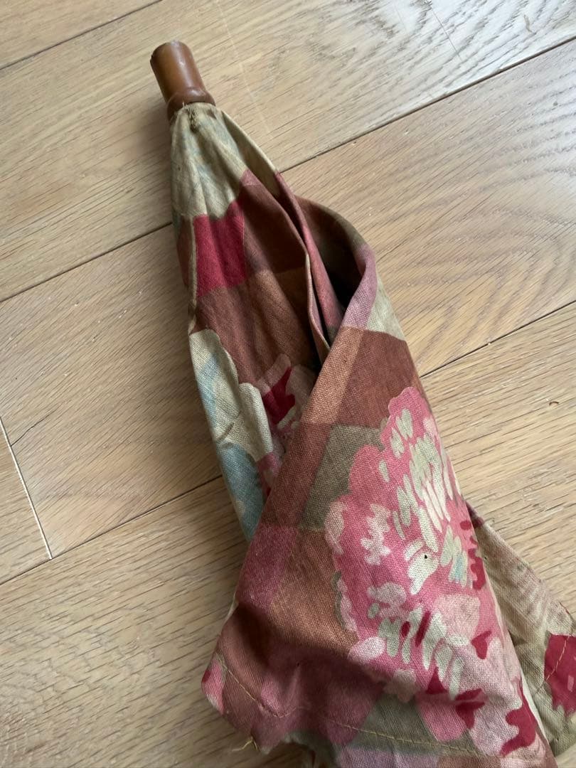 フランスアンティーク子供用花柄日傘.a