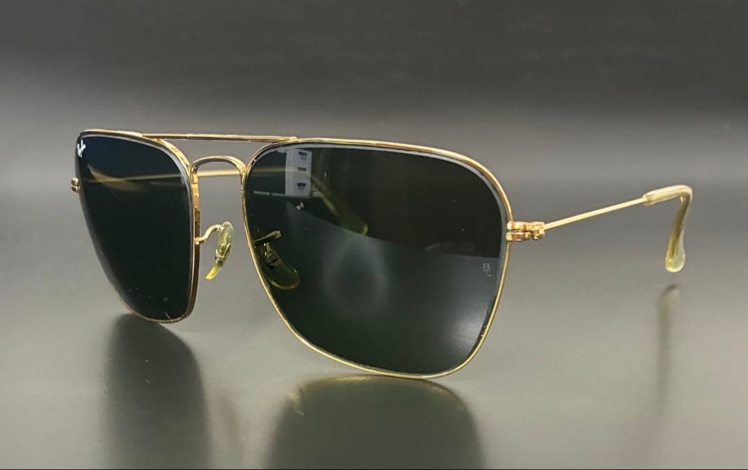 【美品】80s Ray-Ban B&L USA CARAVAN キャラバン