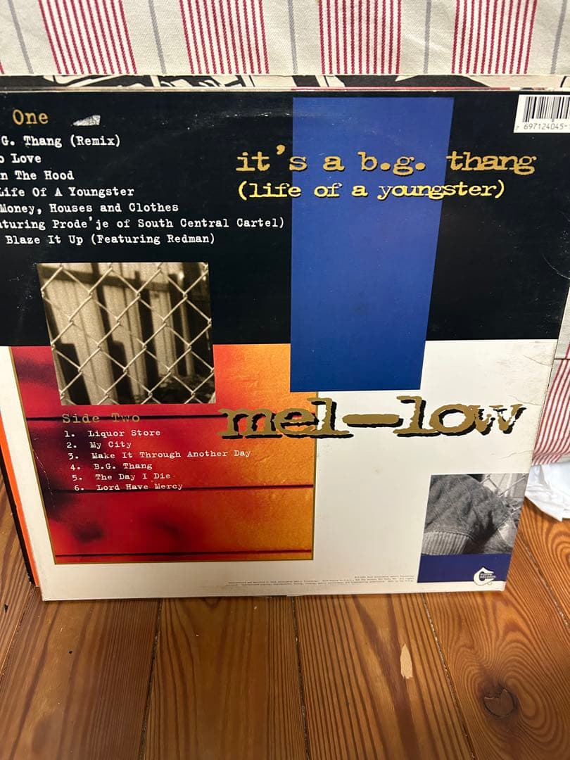 G-RAP MEL-LOW - it's a b.g. thangオリジナルLP