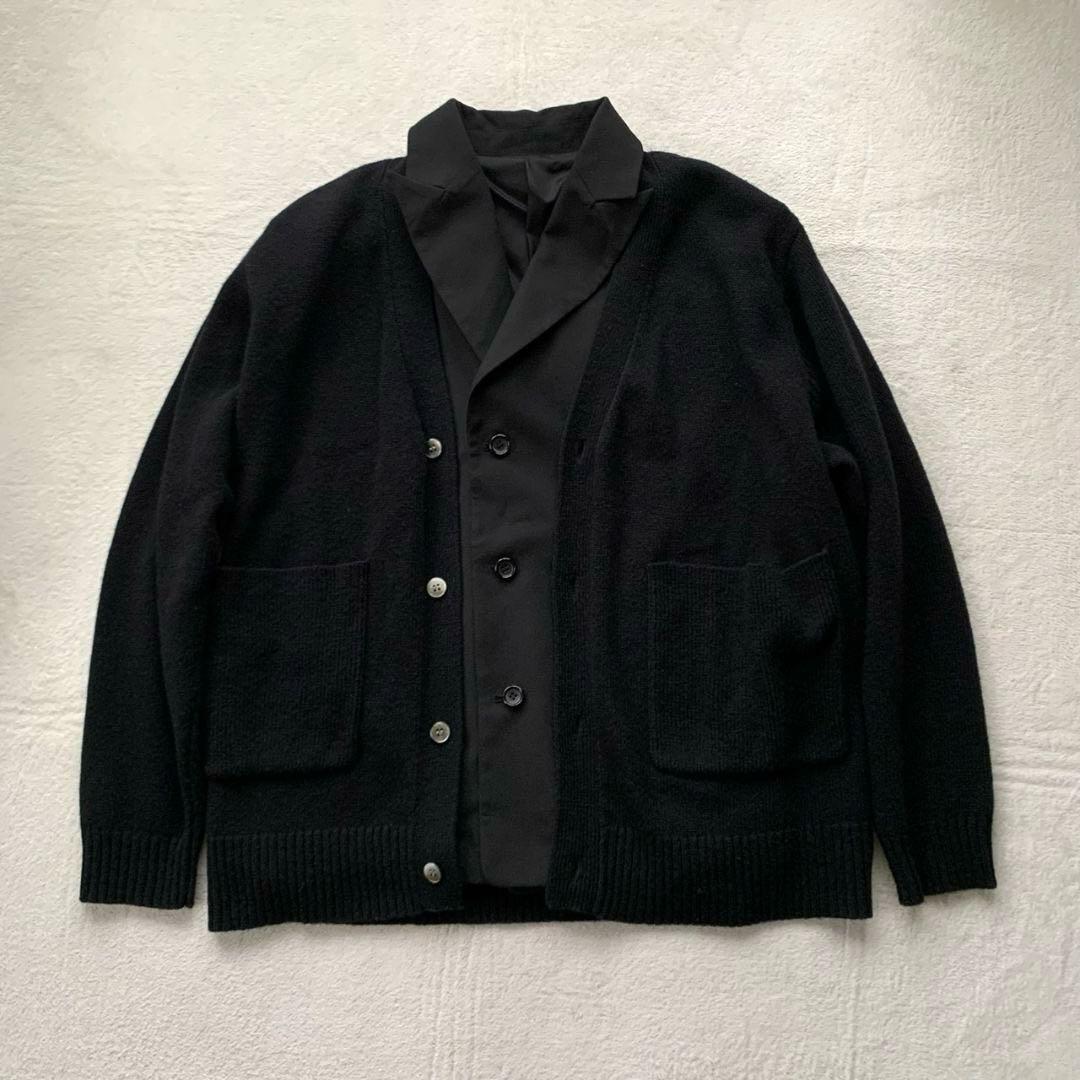 ジャケット・アウター TTT_MSW 22aw knit docking tailor jacket