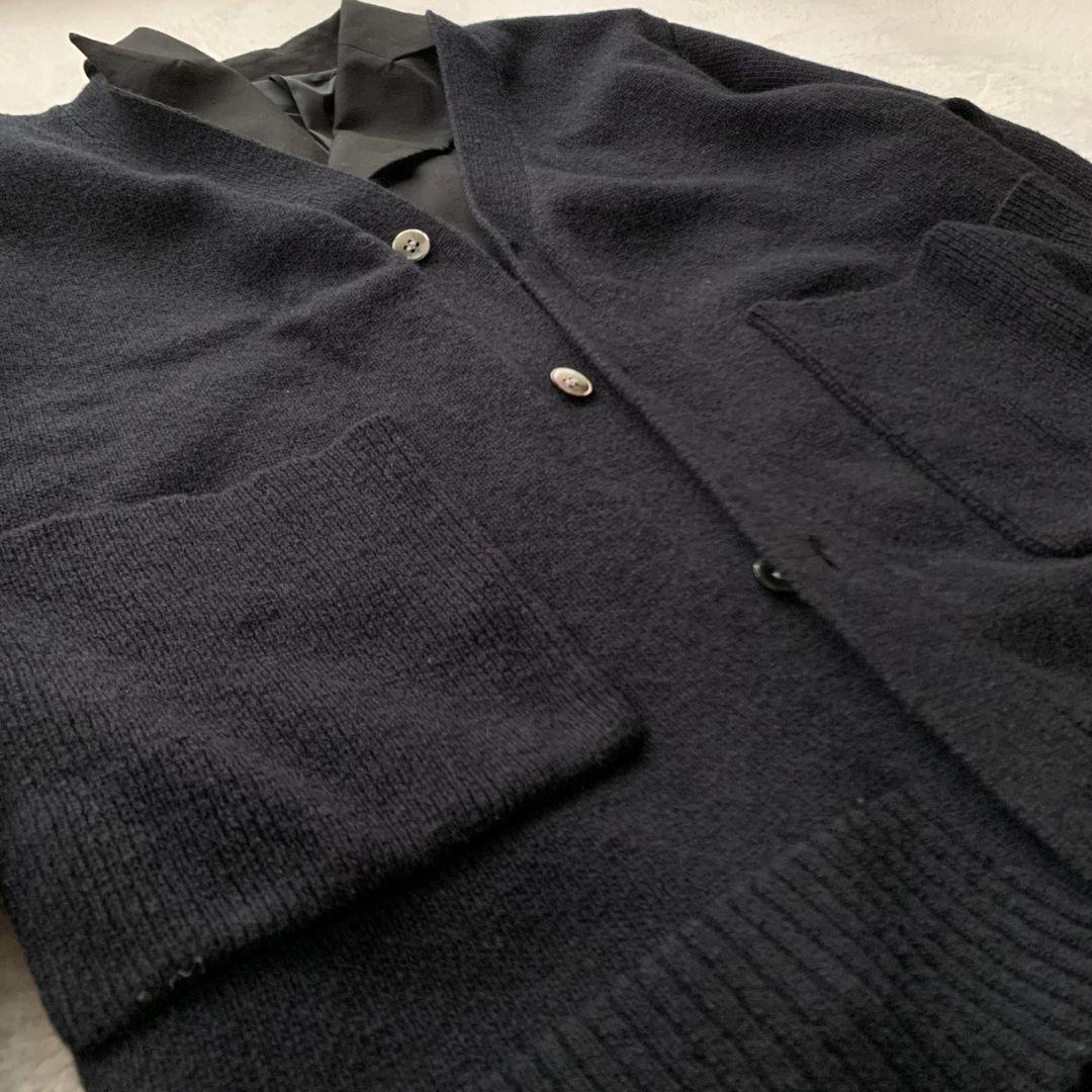 ジャケット・アウター TTT_MSW 22aw knit docking tailor jacket