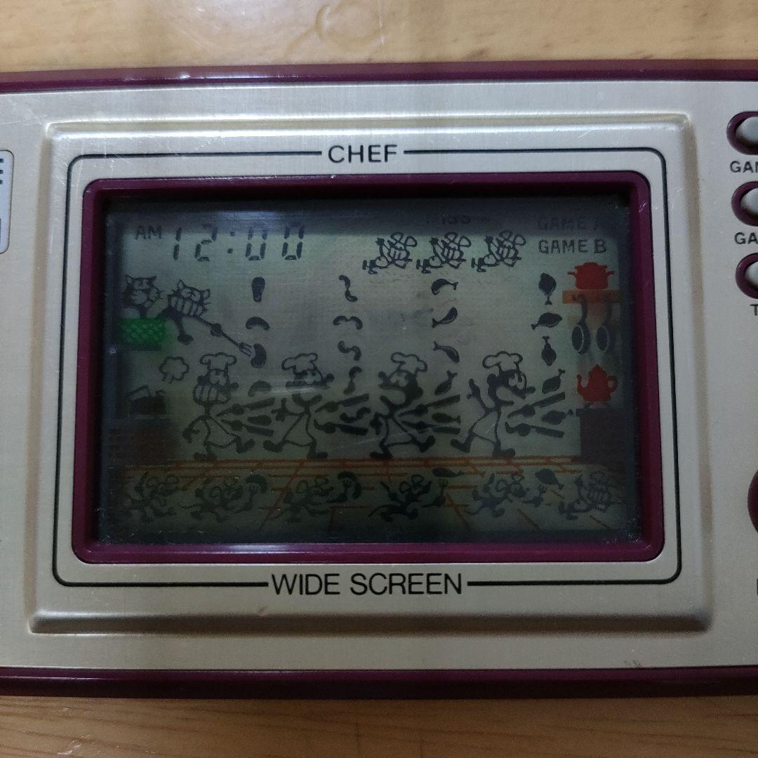 ゲームアンドウォッチシェフNintendoNintendo任天堂メンテナンス済み