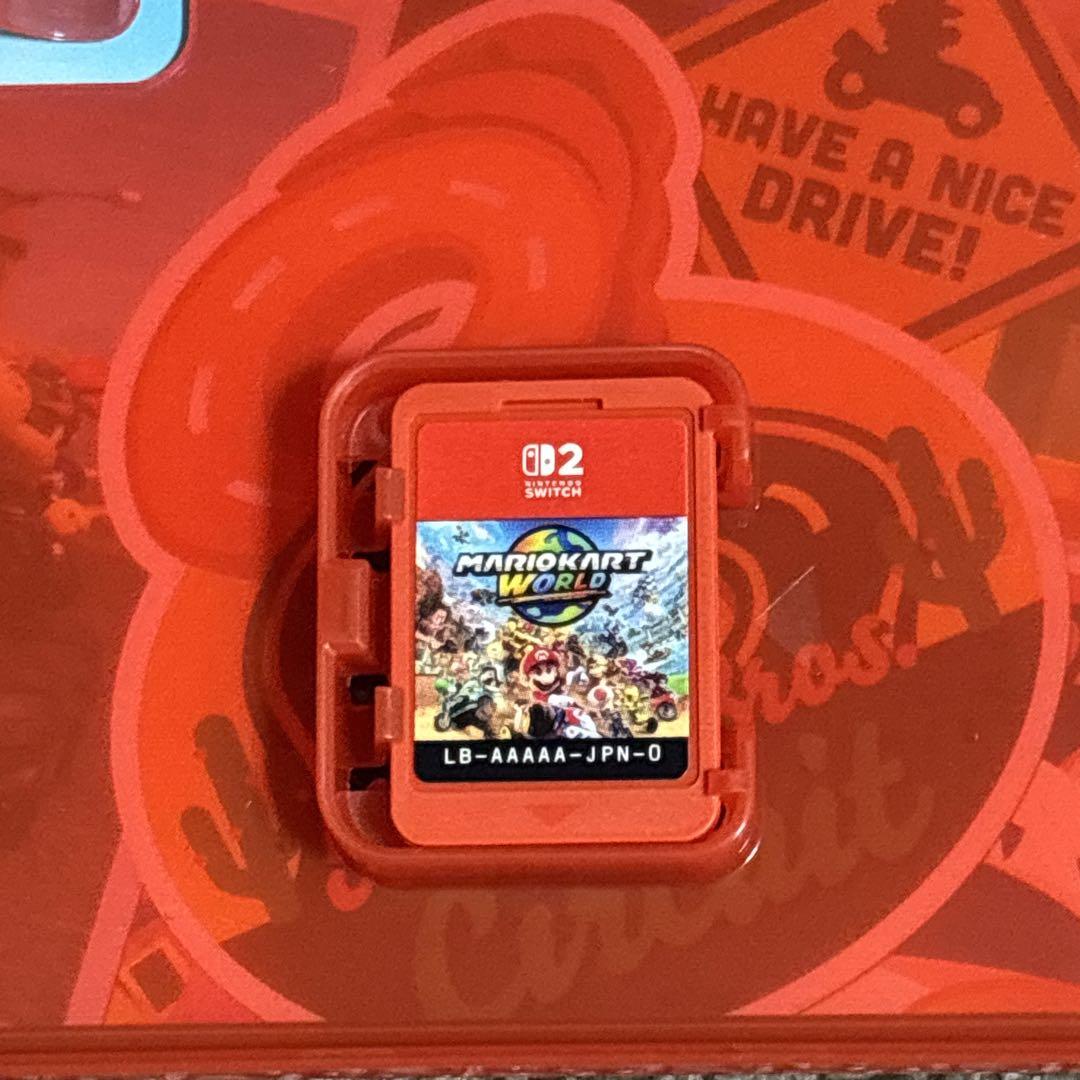 【美品】マリオカートワールド【Nintendo Switch2】【箱付き】