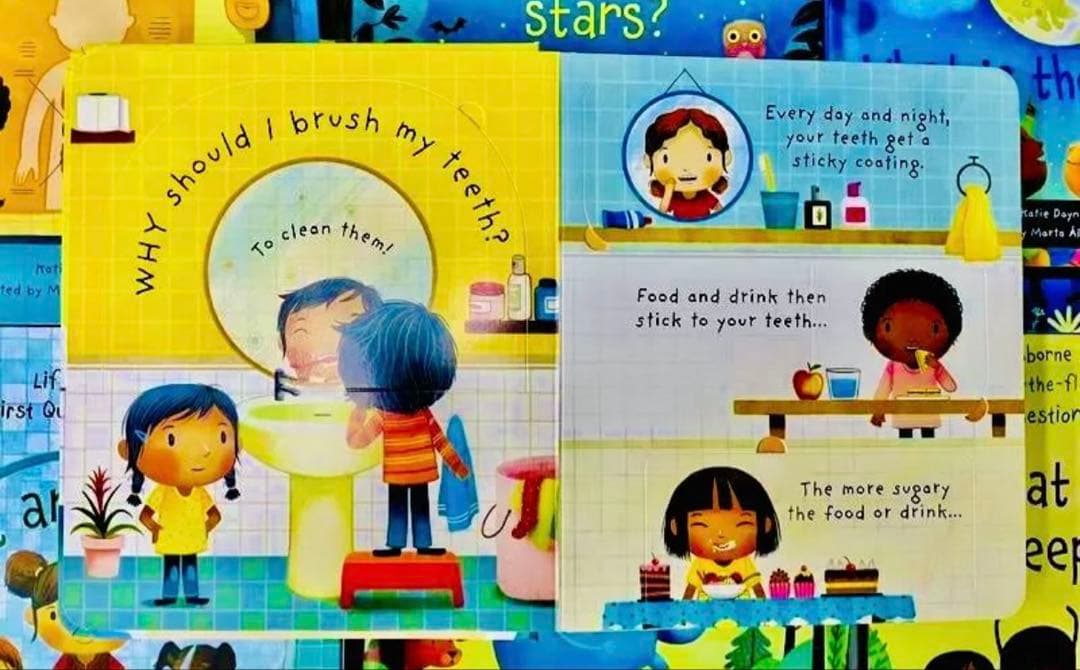 Usborne Very First Q&A 英語仕掛け絵本ボードブック15冊