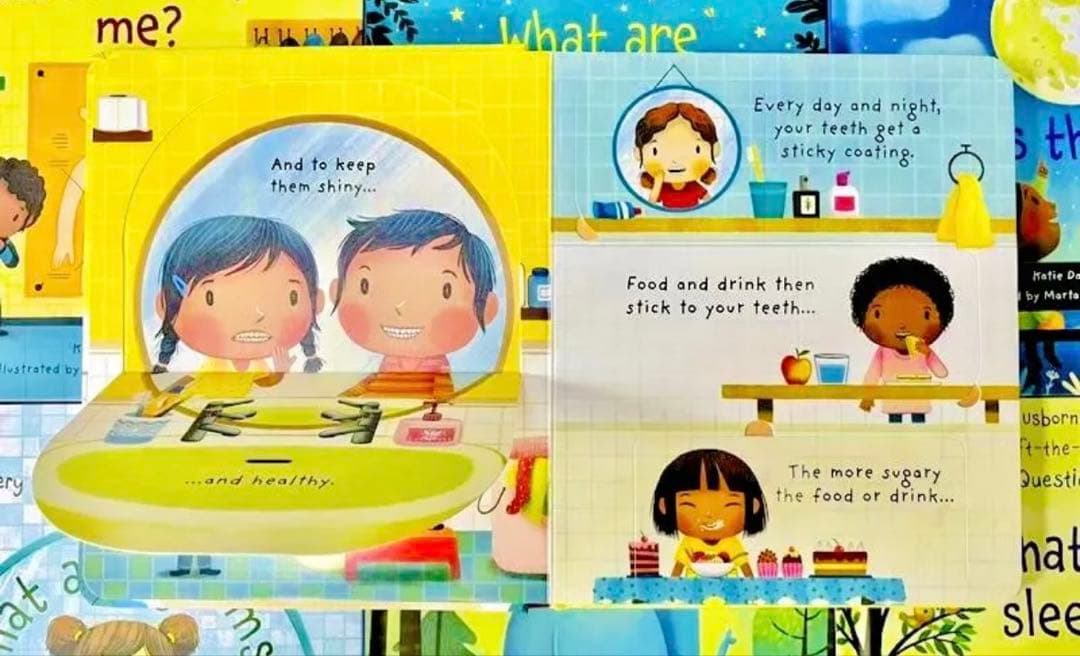 Usborne Very First Q&A 英語仕掛け絵本ボードブック15冊