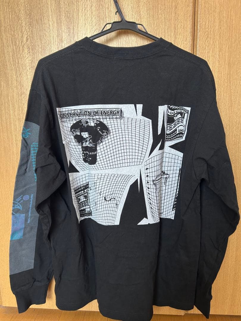 C.E Cavemptブラック ロングスリーブ Tシャツ