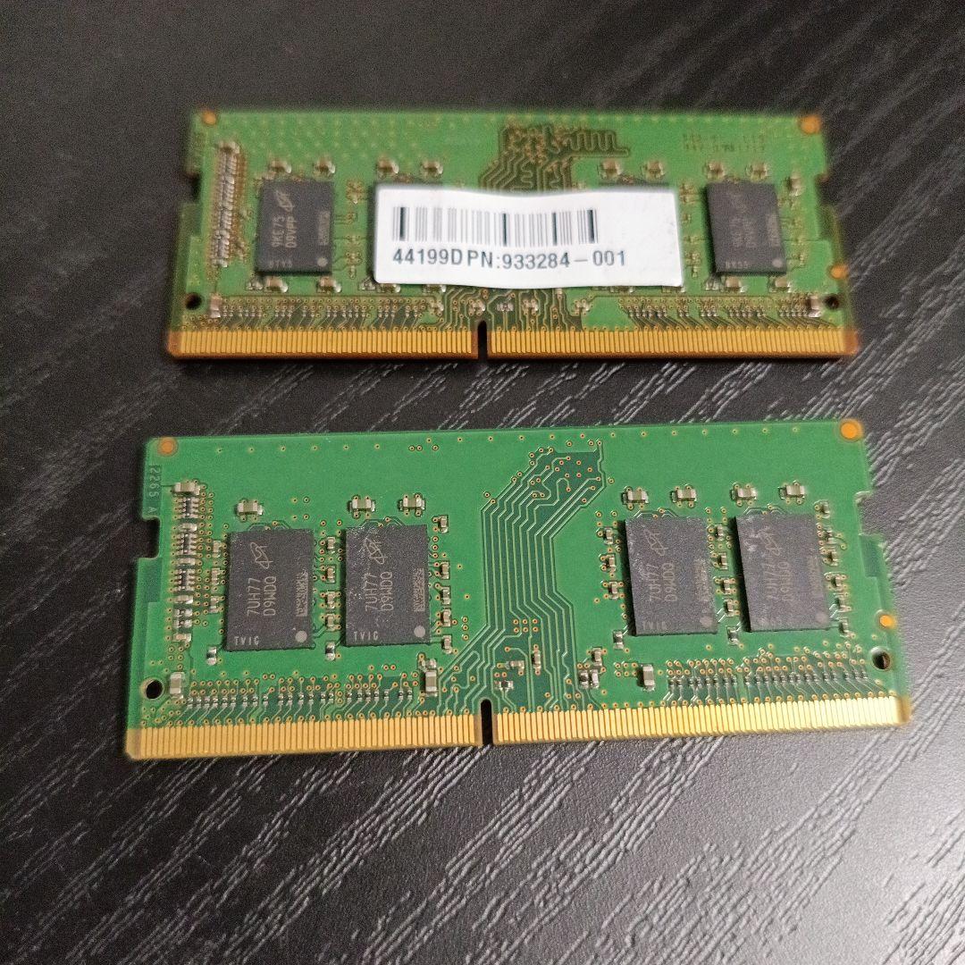 8GB DDR4メモリ 2枚計16GBセット