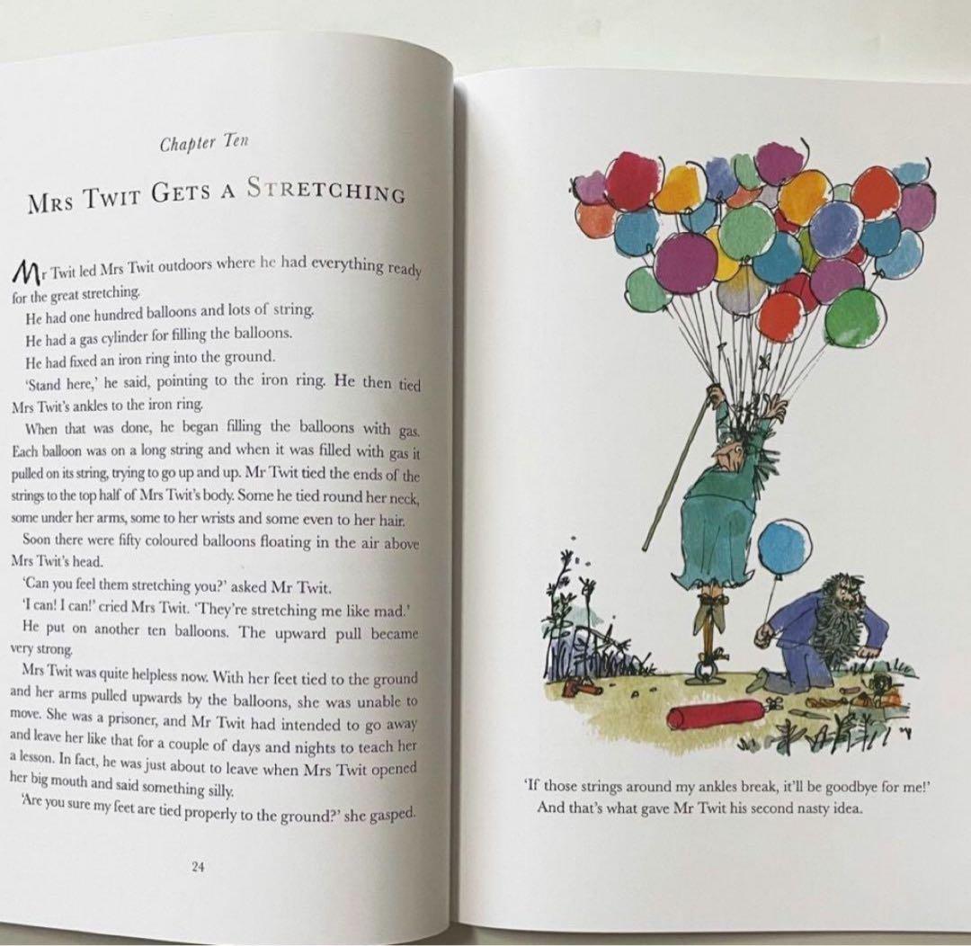Roald Dahl カラー版20冊 英語音声絵本