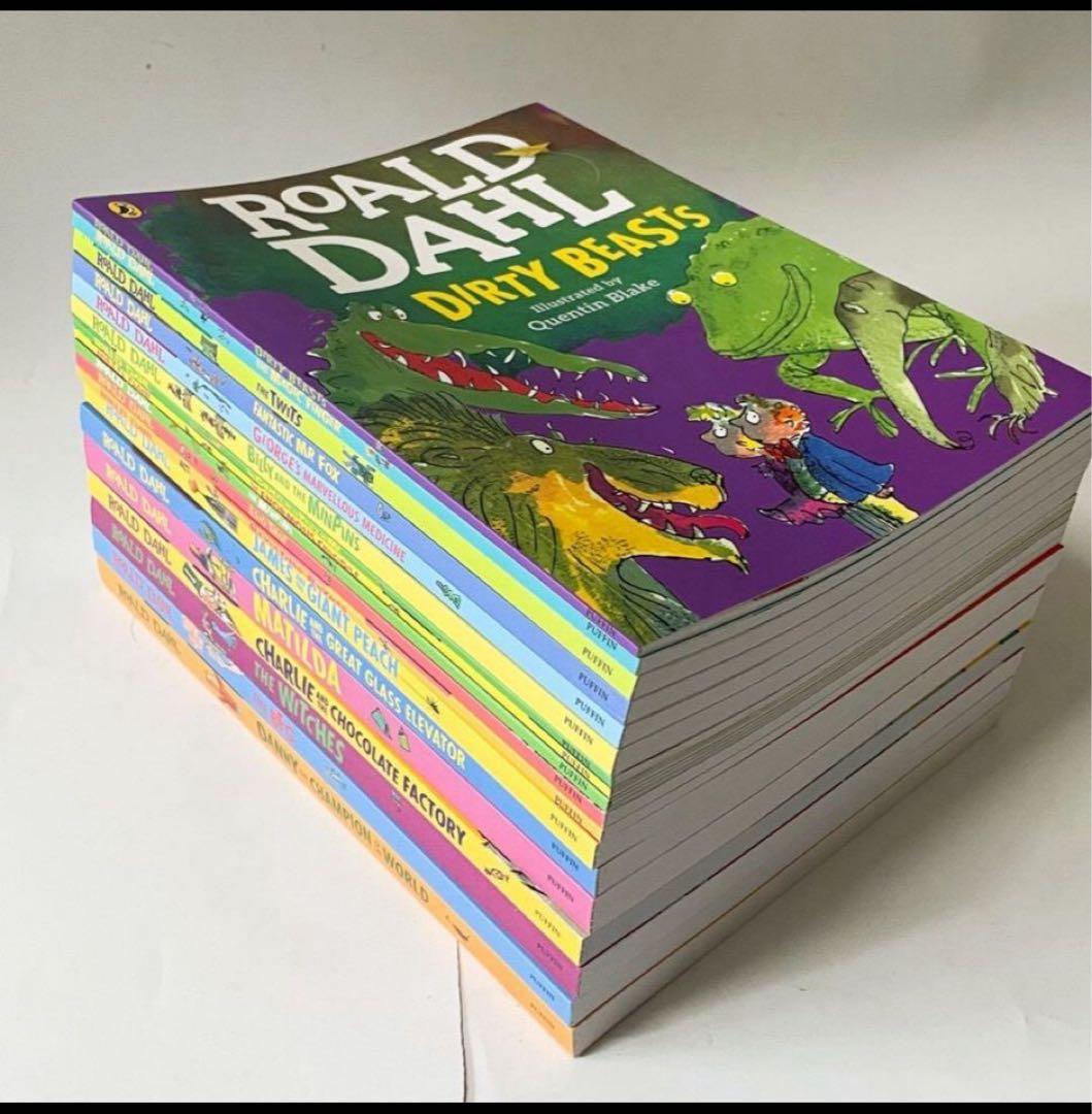 Roald Dahl カラー版20冊 英語音声絵本