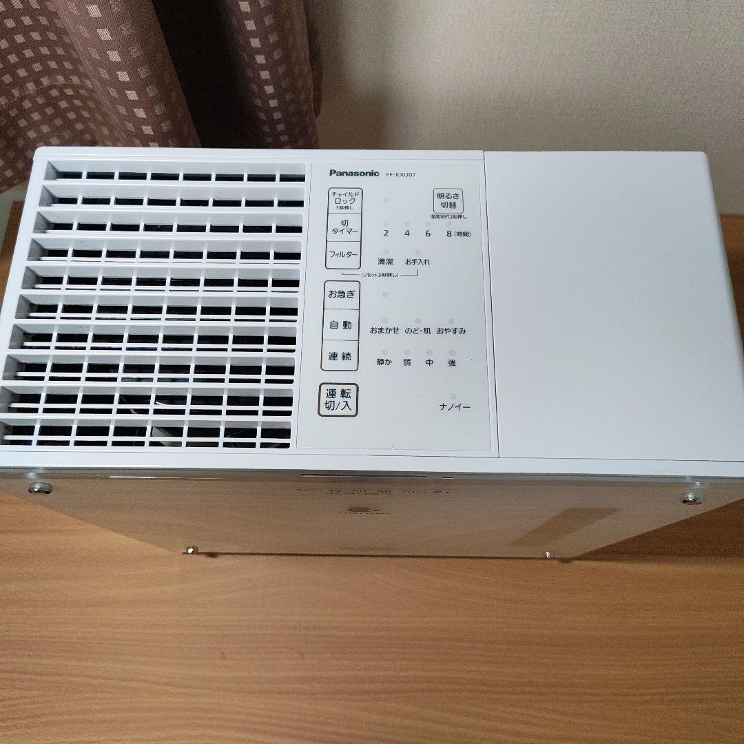 FE-KXU07-W ホワイト　パナソニック　気化式加湿器　2022年製