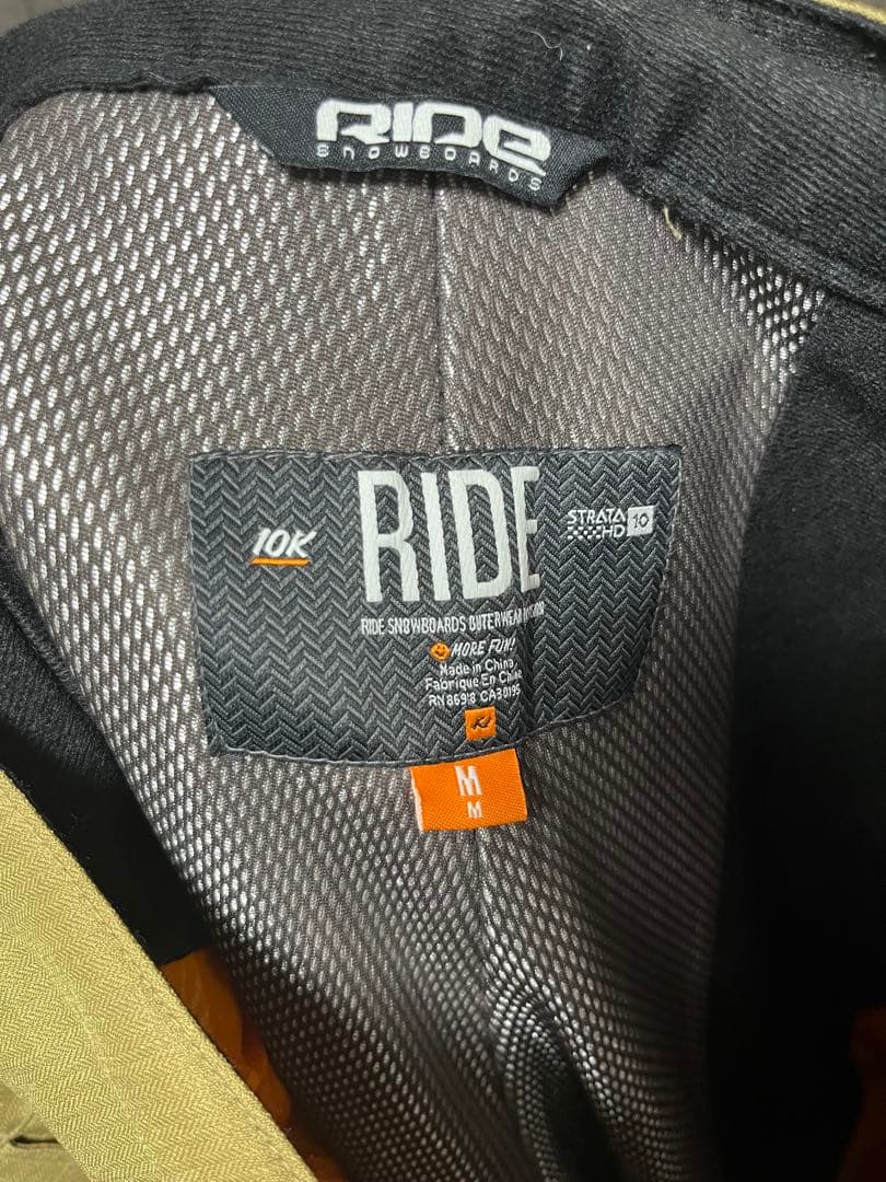 RIDE スノーボード ウェア パンツ ベージュ M