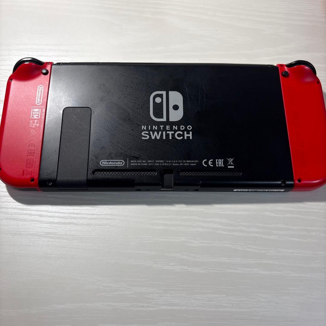 美品Nintendo Switch 本体セット（限定レッド）＋128GBメモリ付