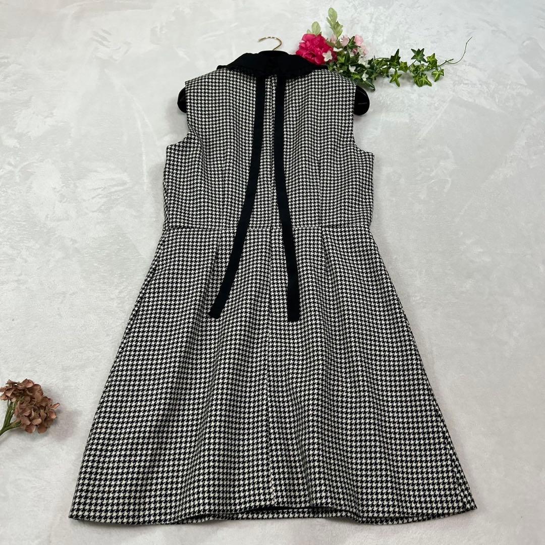 お*い様 J915 美品 L レッドヴァレンティノ 現行 ひざ丈ワンピース レデ